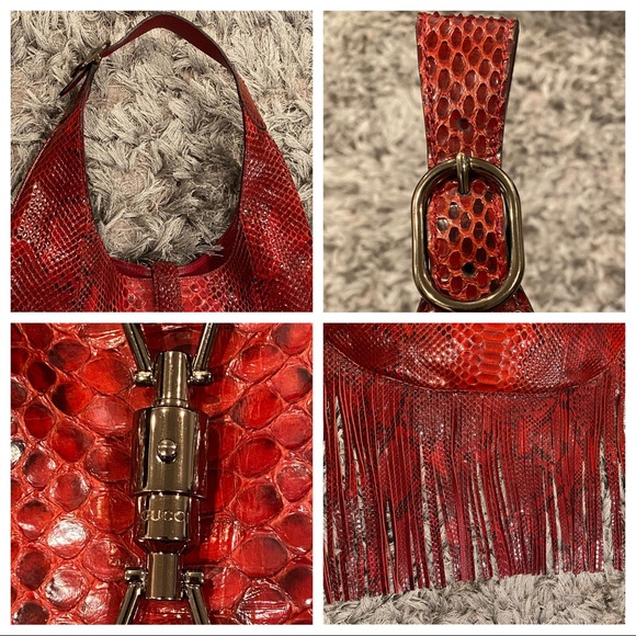 New Gucci Python Handbag - Picture 11 of 12